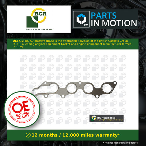 Exhaust manifold gasket - manifold, fits