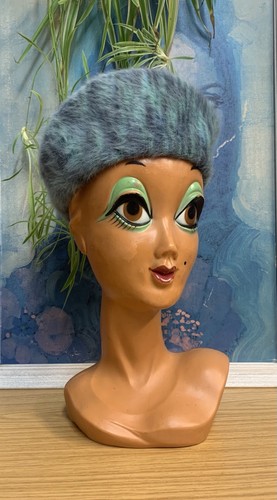 Vintage kangol beret pillbox - beret,