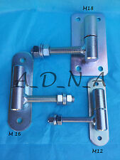 HEAVY DUTY / ADJUSTABLE GATE / FENCE HINGE / HIGH QUALITY / GALVANISED METAL