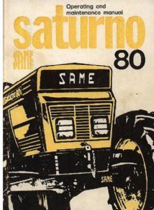 Same saturno tractor - 80,