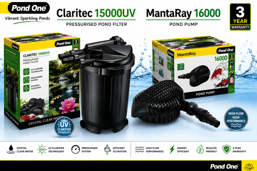 Pond one starter filter pump - one,