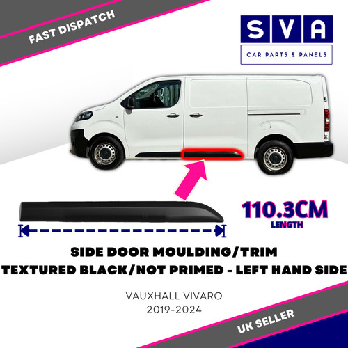 Vauxhall vivaro 2019 - 2019-2024, side