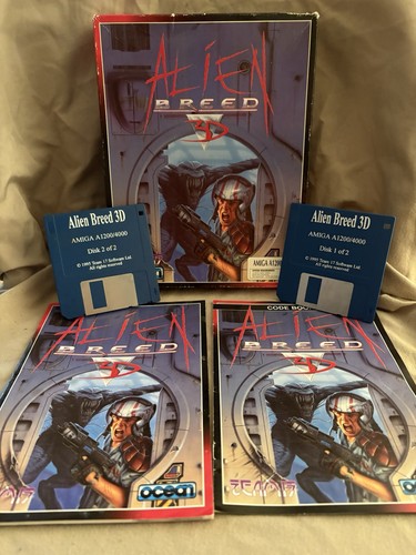 Alien breed amiga a1200 - amiga,