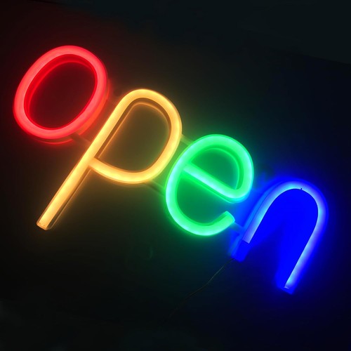 Open led neon signs light - neon,
