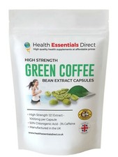 Green Coffee Bean Extract Capsules - High Strength Weight Loss, Diet, Slimming