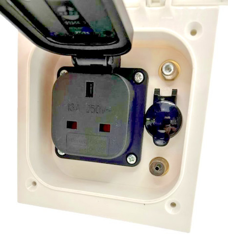 Mains socket outlet 13a - socket,