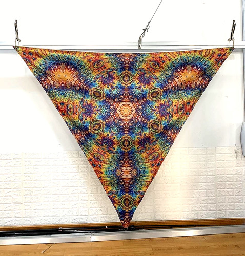 Psychedelic sail shade - sail, shade,