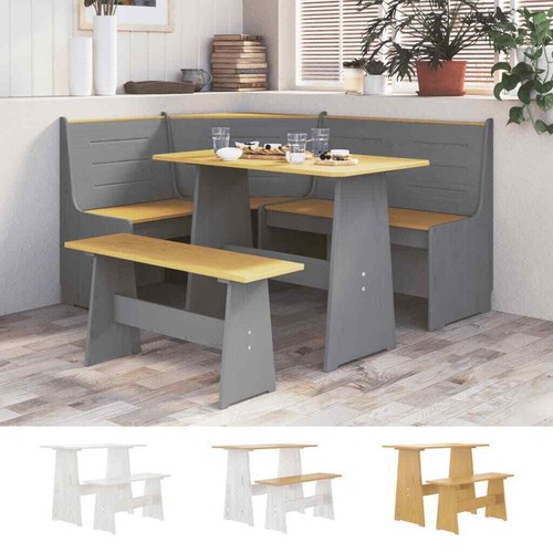 Solid wood pine dining table - wood,
