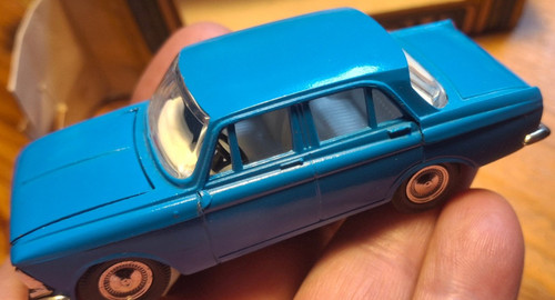 Moskvitch 408 dark blue - moskvitch,