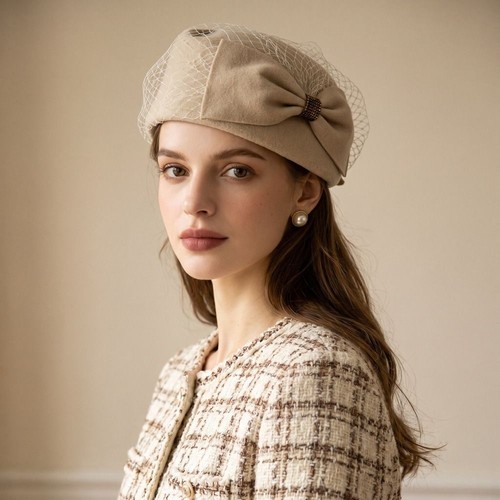 Elegant mesh bow - mesh,