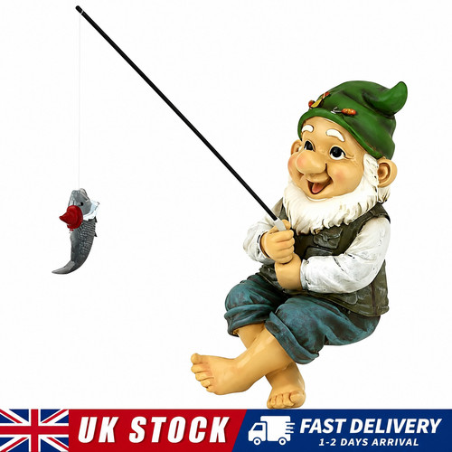 Garden gnome fishing rod - rod, +