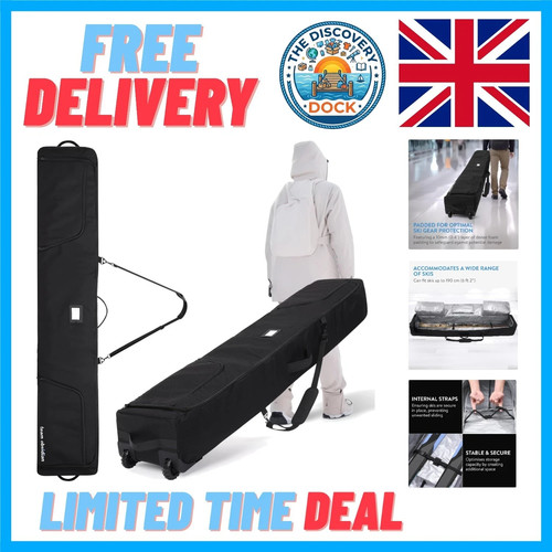 Luxury ski bag for double - bag, skis