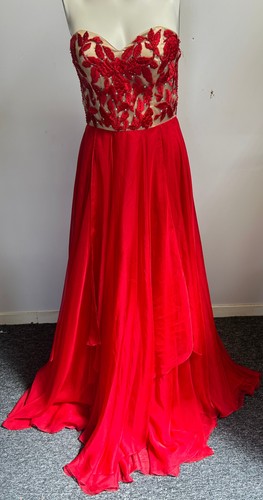Sherri hill red - red, embellished