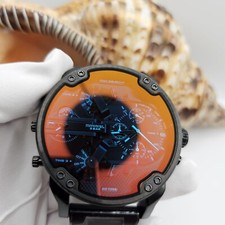 NEW GENUINE DIESEL DZ7395 MENS WATCH MR. BIG DADDY 2.0 XL STAINLESS STEEL