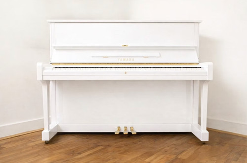 Yamaha u3h upright white - in,