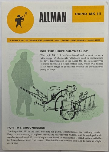 Vintage brochure for allman - vintage,