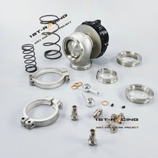 Universal Black MVR44 44mm V-Band External Turbo Wastegate Water Cooled 14 PSI