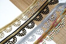 Beaded Scalloped Fringe