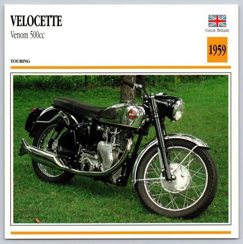 Velocette venom 500cc 1959 g - venom,