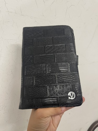 Black portfolio book style - black,