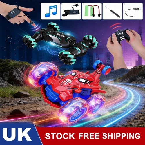 Spiderman stunt car remote - spiderman,