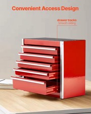 Metal Tool Box, 8.6" Portable