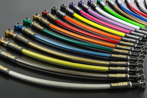 Recessed brake hoses - honda, >