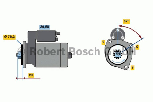 Starter motor for - starter,