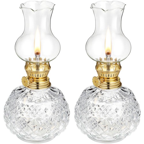 Pcs oil lamps vintage - pcs,