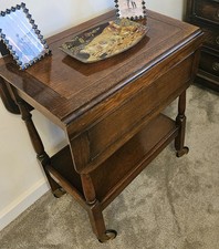 Vintage Drop‑Leaf Wooden