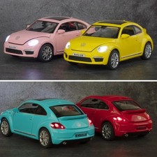 1:32 Volkswagen Beetle GSR Alloy Pull Back Metal Car Model Toy for Kids Boys