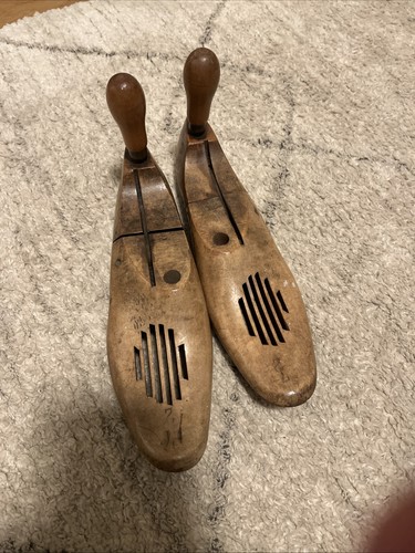 Vintage wooden shoe