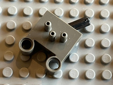 RARE LEGO TECHNIC OldDkGray - Dark Gray switch ref 4694bc01 / Set 8455 Back-hoe