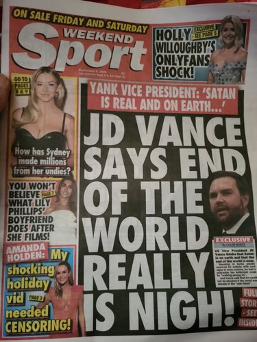 Sunday sport newspaper - sport,