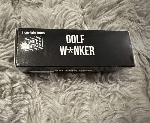 Golf nker novelty - w*nker, balls