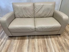 Natuzzi Leather Sofa Beige 2