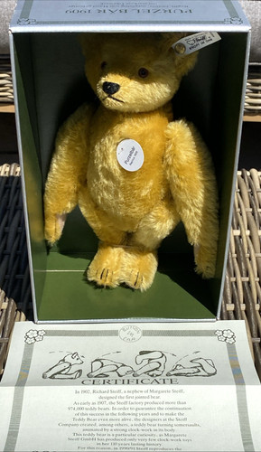 Steiff 1990 somersault bear - "somersault, bear"