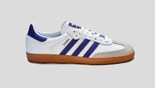 Adidas Samba OG Blanc / Encre Violet Tailles 7.5 8 8.5 9 9.5 10.5 11 Originaux