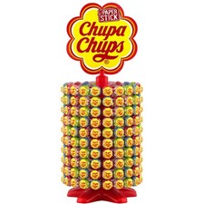 200 CHUPA CHUPS LOLLIES DISPLAY WHEEL STAND 200 ASSORTED LOLLIES Cheapest Around