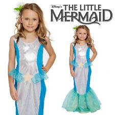 Ariel The Little Mermaid Costume World Book Day Girls Fancy Dress Age 4yo-12yo