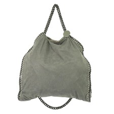 Stella McCartney Falabella Mini Faux Leather 2way Shoulder Handbag Gray