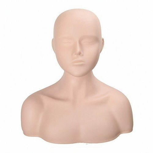 Pvc mannequin head with - pvc,