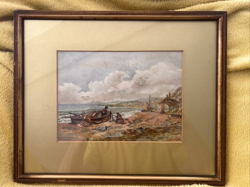 Old watercolour 19th - old, of
