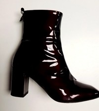 Kurt Geiger Burgundy Patent