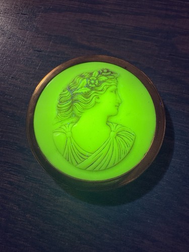 Extremely rare uranium glass - uranium,