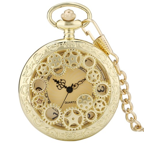 Steampunk men women - women, quartz