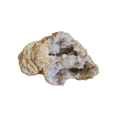 Natural white druzy - white,