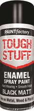 Tough Stuff Enamel Black Matt