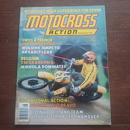 Motocross action august 1976 - action,