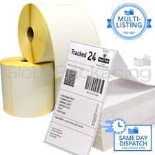 WHITE DIRECT THERMAL LABELS -